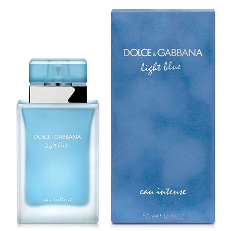 dolce gabbana light blue intense 50ml|light blue eau intense fragrantica.